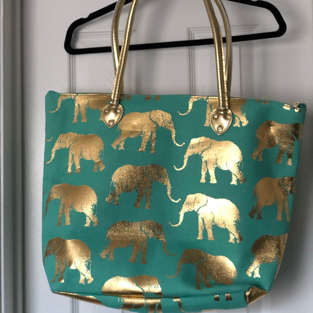 Fold and Teal bag